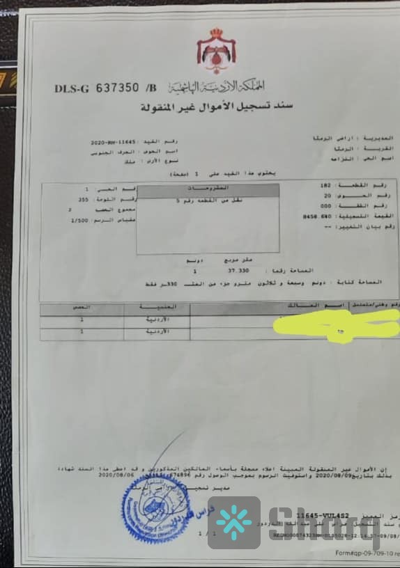 بيت عظم للبيع الرمثا الحي الغربي الجرف الجنوبي غرب شارع الأربعين.