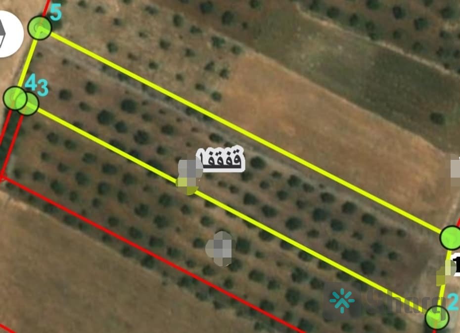 قطعه أرض للبيع الأردن  محافظة جرش  منطقه قفقفا  حوض السحايل .