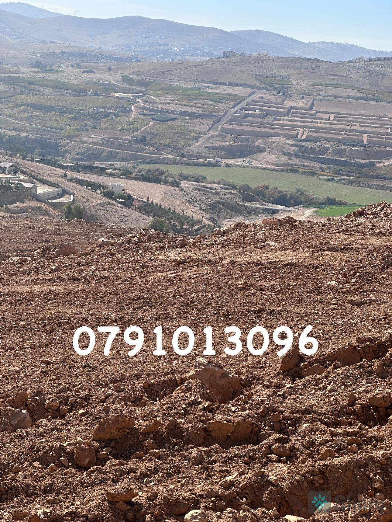 قطع اراضي للبيع منطقة الـقنيـة / طريق جرش